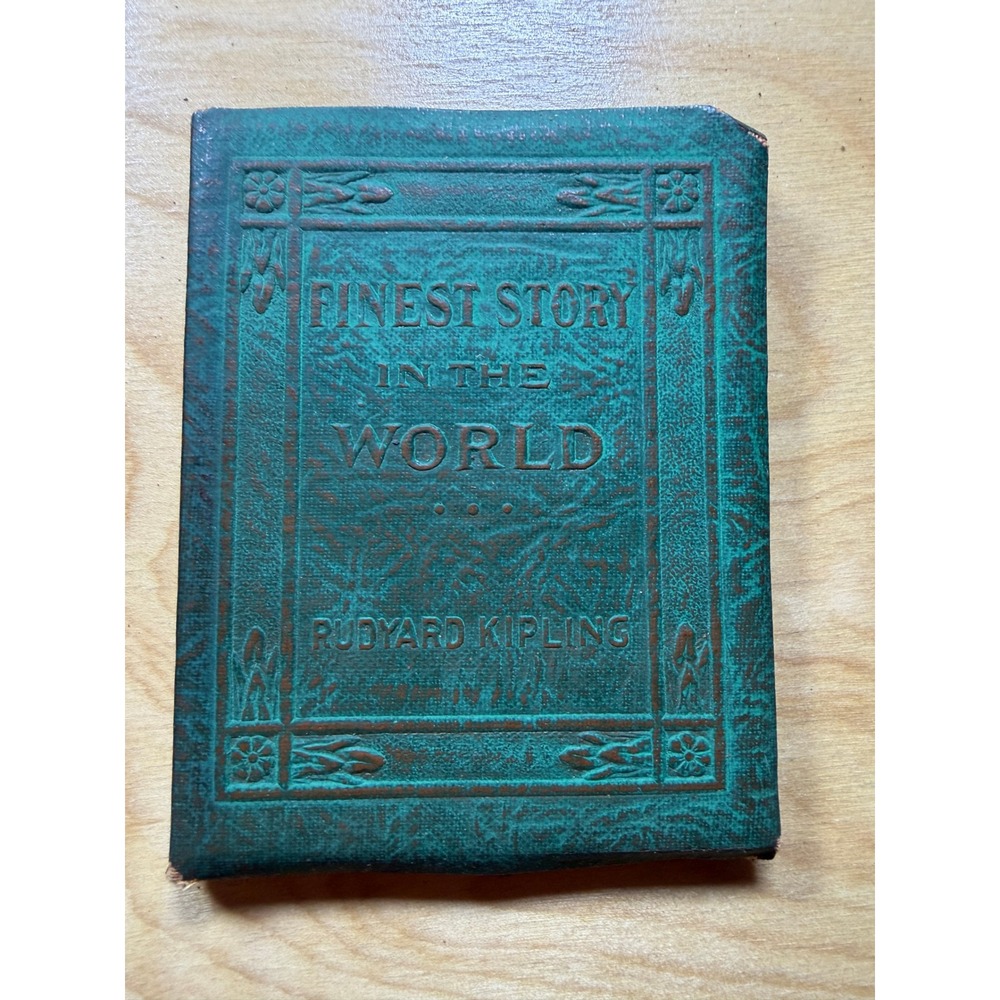 Little Leather Library Rudyard Kipling Finest Story in the World Antique Book